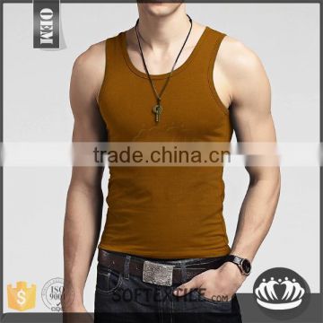 made in china factory price new model soft polyester tank tops