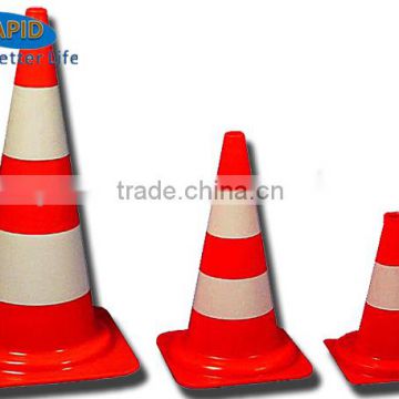 European stardand PVC reflective traffic cone