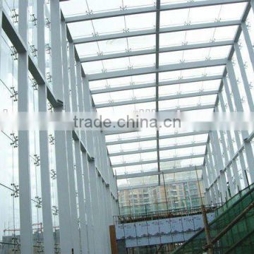point-fixing glass curtain wall with nice design and competitive price