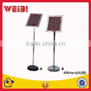 Poster Stand Advertising Aluminum Floor Frame