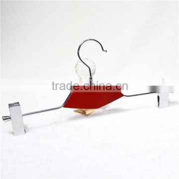 Best selling metal pant hanger/trouser rack with clips