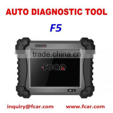 Vehicle Diagnostic Tool, 12v passenger and light commercial car, 24v heavy duty truck, diesel engine, FCAR F5 G SCAN TOOL