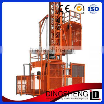 Famous factory supplied 1000kg single cage construction lifter