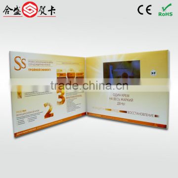 China factory supply competitive price 4.3 inch lcd brochure/lcd video card for business promotion