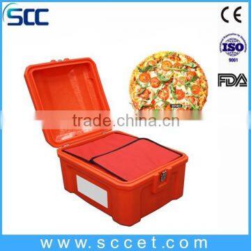 SB2-D80 warm food delivery box for scooter pizza delivery box