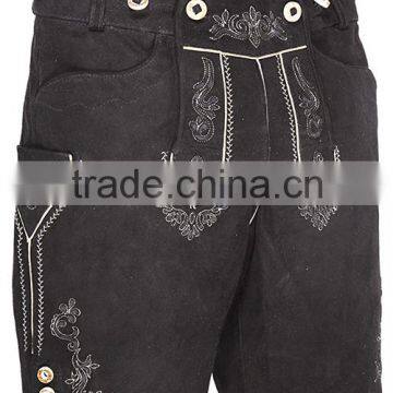 German Bavarian Tracht Oktoberfest Lederhosen For Sale Brown