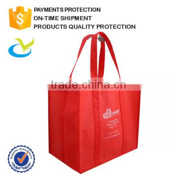 Promotional custom printed eco friendly non woven reusable shopping bag