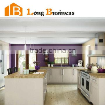 Low price MDF laminate commercial kitchen cabinets