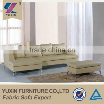 Factory price modular home use sofa furniture set, leather sofa lounge