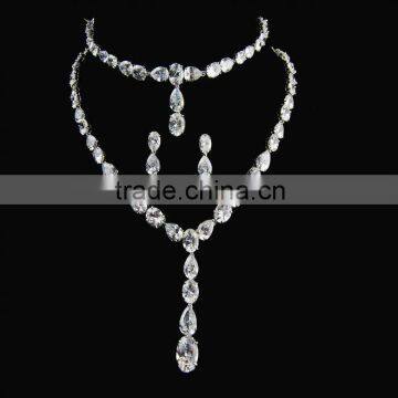 Silver 925 Necklace party Jewelry Sets