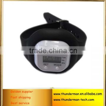 LCD Display Digital watch wristband Pedometer with Calories and step counter function