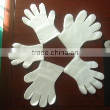 PE glove plastic gloves disposable transparent gloves