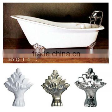 Supplier Cheap freestanding tub/burliness cast iron bathtub HYQ-I-4