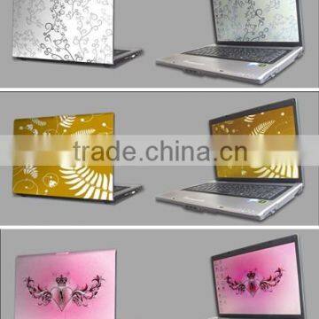 Luxury matt lamination custom transparent laptop protective sticker