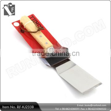 Stainless Steel Spatula Turner with Wood-handle