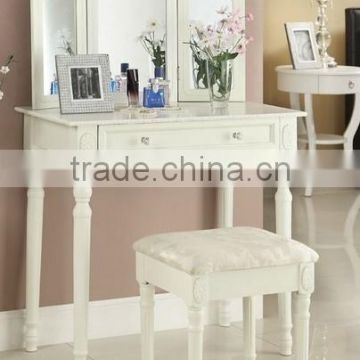 wooden Dresser table,makeup dresser with mirror