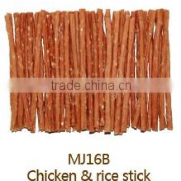 Chicken and Rice Stick for Dog Dry Pet Snack Dry Pet Food Dog Treat Dog Training Treat