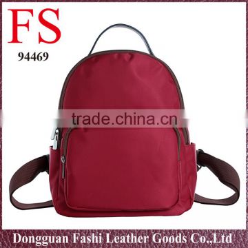 2016 Factory exporter wholesale women nylon backpack ladies