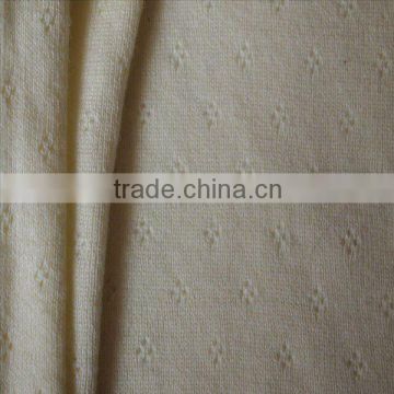 Cotton Jacquard Rib Knitting Textile Fabric