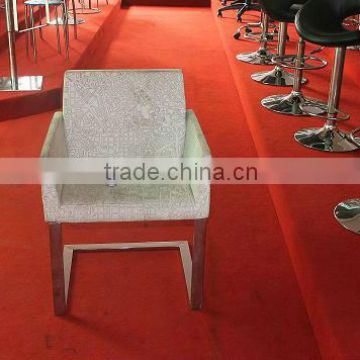 HG1484 leather bar stool