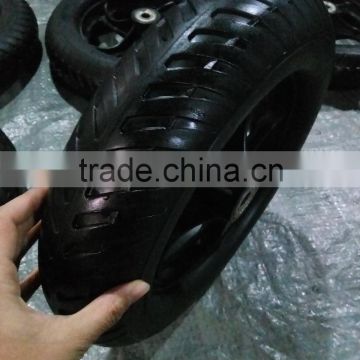 3.25-8 high loading capacity pu foam wheels