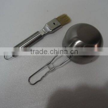 Food Safety Standard Basting Pot & Brush for bbq grill