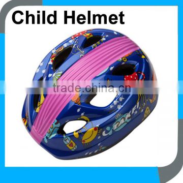 inexpensive price bike helmet for youth with 2 pcs reflect sheet on the back,
