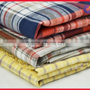 Linen Yarn Dyed Checks Fabric