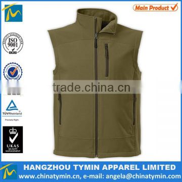 waterproof breathable softshell fishing vest