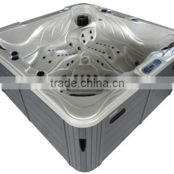 Double lounges Outdoor SPA whirlpool hot tub in feet price with UV System