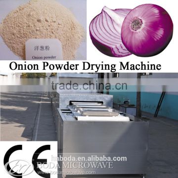 onion powder microwave drying machine