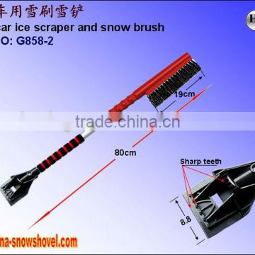 2-in-1 snow brush with ice scraper(G858-2)