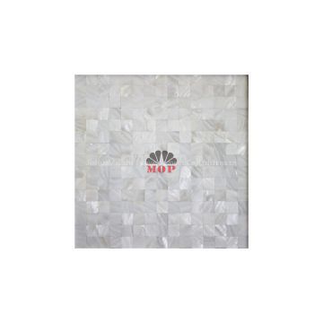 white river shell mosaic tile wall slab