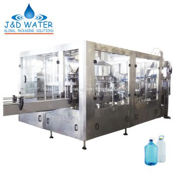 3 in 1 3-10 Liter Bottled Water Washing Filling Capping Machine with CE Certificate