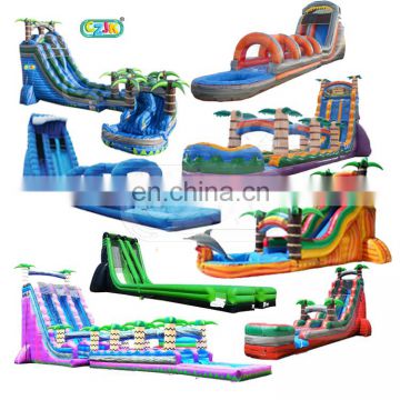 high quality commercial giant inflatable pool water slide for adult