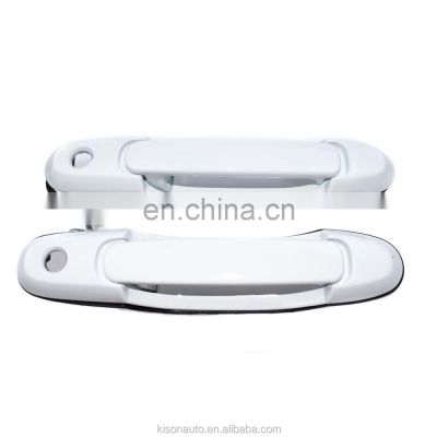 New White Exterior Door Handles Front Left & Right For Toyota Sienna 6922008010