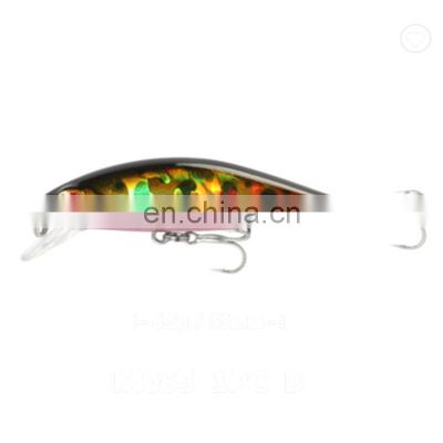 hot sale  5.5cm 6.5g  artificial  sinking hard  minnow lures fish lure bodies fishing bait