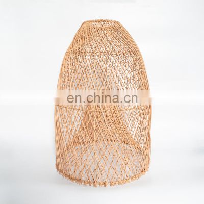 Unique Handcrafted Light Lace Rattan Pendant Light, Handmade Rattan Lampshade vietnam cheap wholesale
