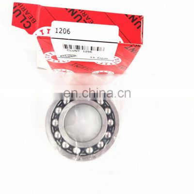 30*62*16mm 1206 bearing Self-aligning ball bearing 1206