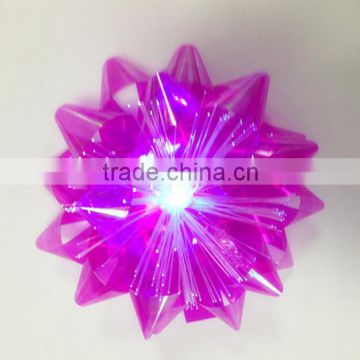 Factory Supplier Competitive Price Christmas LED Packing Ribbon Bow, Lighting Ribbon Bow