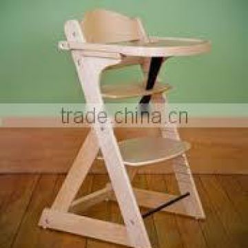 Customized Baby Wood High Chair Outdoor Plans
