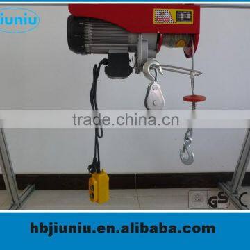 Alibaba export Pa small electric hoist 300kg 110v