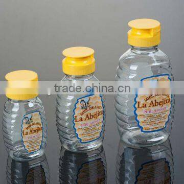 plastic clear pet bottle for food