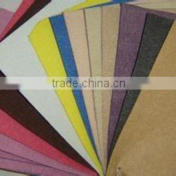 Color needle punch nonwoven fabric