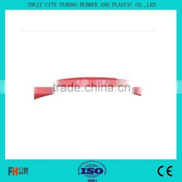 compressor rubber air hose with red color smooth surface