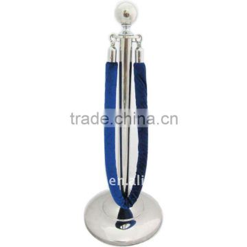 Traditional Crowd Control Stanchion for hanging ropes