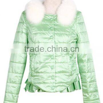 2015 Latest design of girls winter coat