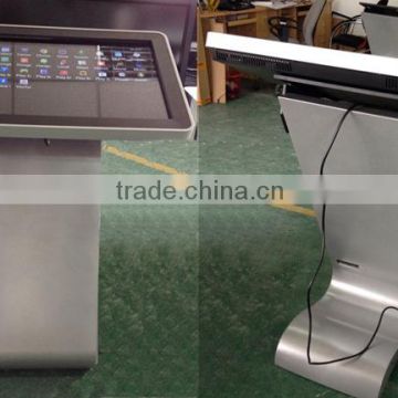 55" LED table top touch screen kiosk for information and learning