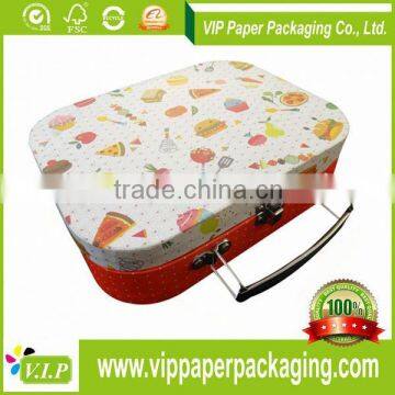 2016 HOT TRENDY PAPER KRAFT PAPER CARDBOARD SUITCASES WITH CHEAP PRICE