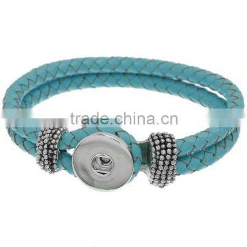 braided Leather Bracelet Bangle